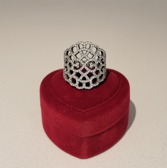 PANDORA AUTHENTIC SILVER RING - Picture 3 of 10